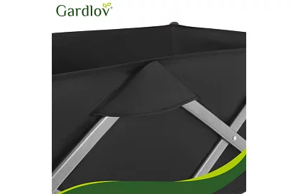 Cărucior de transport pliabil pentru plajă  87 × 46 × 70 cm – până la 200 kg