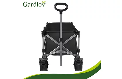 Cărucior de transport pliabil pentru plajă  87 × 46 × 70 cm – până la 200 kg