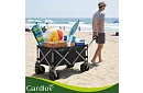 Cărucior de transport pliabil pentru plajă  87 × 46 × 70 cm – până la 200 kg