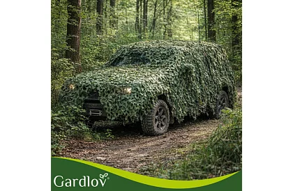 Rețea de camuflaj militară 3x6 metri + 100 de benzi de strângere