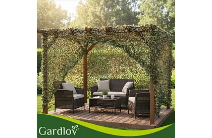 Rețea de camuflaj militară 3x6 metri + 100 de benzi de strângere