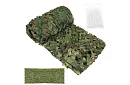 Rețea de camuflaj militară 3x6 metri + 100 de benzi de strângere