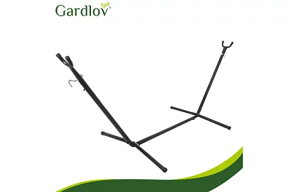 Răchita de grădină 200 × 150 cm + suport de fier până la 250 kg