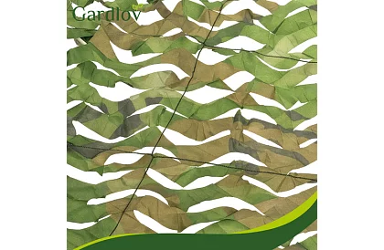 Rețea de camuflaj militară 2x5 metri + 100 de benzi de strângere