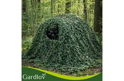 Rețea de camuflaj militară 2x5 metri + 100 de benzi de strângere