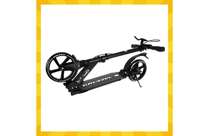 Trottineta pliabilă Black Hyperion cu roți de 200 mm