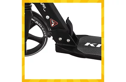 Trottineta pliabilă Black Hyperion cu roți de 200 mm