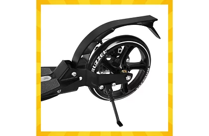 Trottineta pliabilă Black Hyperion cu roți de 200 mm