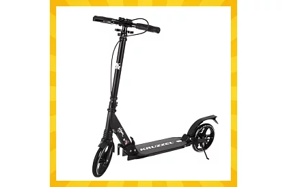 Trottineta pliabilă Black Hyperion cu roți de 200 mm
