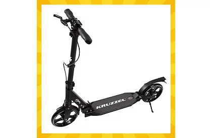 Trottineta pliabilă Black Hyperion cu roți de 200 mm