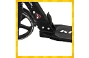 Trottineta pliabilă Black Hyperion cu roți de 200 mm