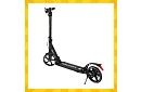Trottineta pliabilă Black Hyperion cu roți de 200 mm