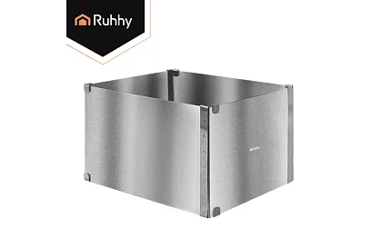 Formă de tort rectangulară ajustabilă 20–38 × 24–45 cm, înălțime 15 cm