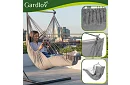Scaun suspendat de grădină BOHO 2 în 1 - gri