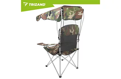 Scaun de pescuit pliabil cu umbrelă – ARMY PANAMA