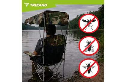 Scaun de pescuit pliabil cu umbrelă – ARMY PANAMA