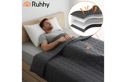 Pătura grea antistres de 10 kg – 200 × 220 cm