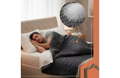 Pătura grea antistres de 10 kg – 200 × 220 cm