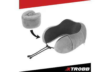 Perna de călătorie pentru gât, pentru avion, mașină + accesorii