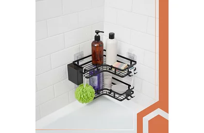 Raft de baie colț - set 2 bucăți