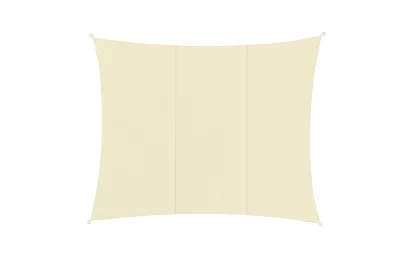 Plasă de umbrire pentru soare 4 × 3 m – Bej