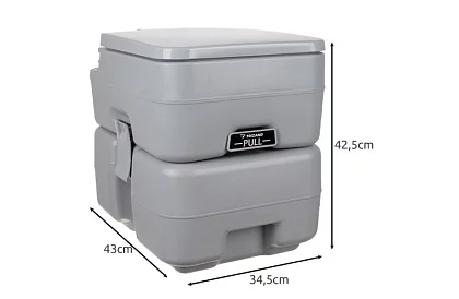 Toaletă de camping portabilă - 20 litri