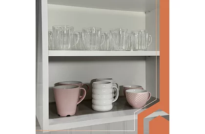 Saltea antiderapantă pentru sertare 500 × 50 cm – gri