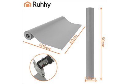 Saltea antiderapantă pentru sertare 500 × 50 cm – gri