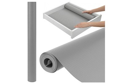 Saltea antiderapantă pentru sertare 500 × 50 cm – gri