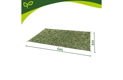 Rețea de camuflaj militară 4 × 6 metri + 100 de benzi de strângere