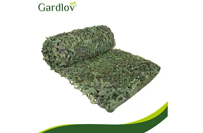 Rețea de camuflaj militară 4 × 6 metri + 100 de benzi de strângere