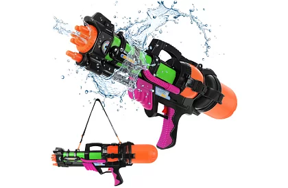 Pistolă cu apă de 60 cm cu rezervor de 1,25 l – rază de acțiune de până la 6 m