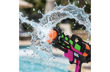 Pistolă cu apă de 60 cm cu rezervor de 1,25 l – rază de acțiune de până la 6 m