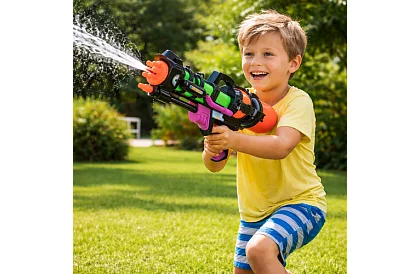 Pistolă cu apă de 60 cm cu rezervor de 1,25 l – rază de acțiune de până la 6 m