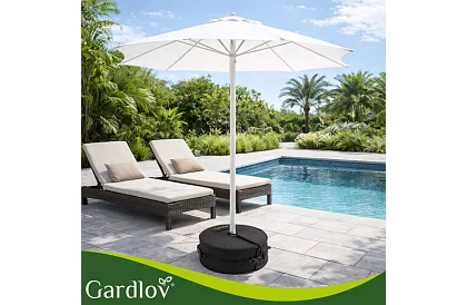 Greutate pentru umbrelă de soare 48 cm – umplută cu nisip până la 40 kg