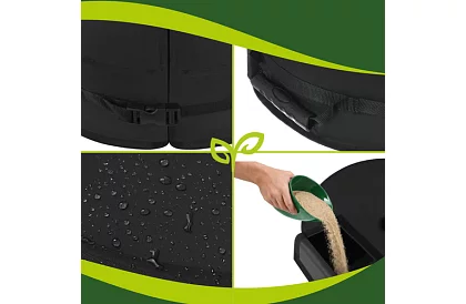 Greutate pentru umbrelă de soare 48 cm – umplută cu nisip până la 40 kg