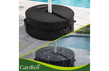 Greutate pentru umbrelă de soare 48 cm – umplută cu nisip până la 40 kg