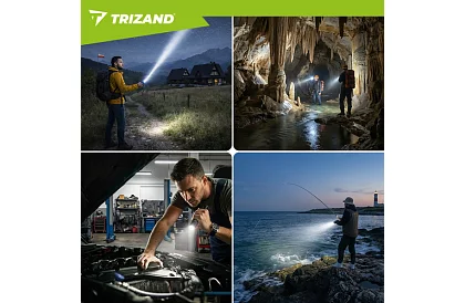 Lanterna tactică LED reîncărcabilă 800 lm, 5000 mAh