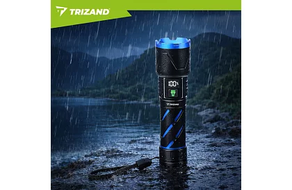 Lanterna tactică LED reîncărcabilă 800 lm, 5000 mAh