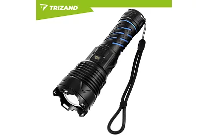 Lanterna tactică LED reîncărcabilă 1500 lm, 5000 mAh