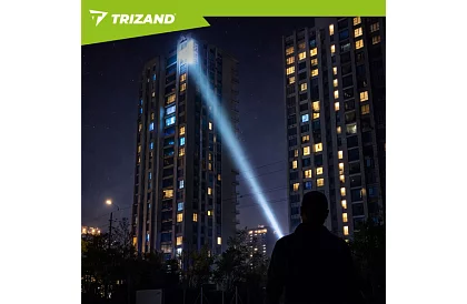 Lanterna tactică LED reîncărcabilă 1500 lm, 5000 mAh