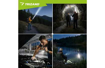 Lanterna tactică LED reîncărcabilă 1500 lm, 5000 mAh