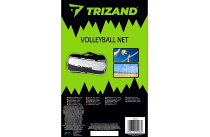 Rețea de volei pe plajă 9,5x1m – volei, badminton, tenis