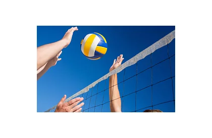 Rețea de volei pe plajă 9,5x1m – volei, badminton, tenis