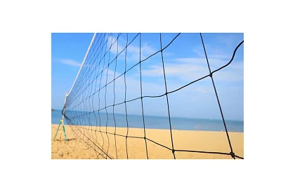 Rețea de volei pe plajă 9,5x1m – volei, badminton, tenis