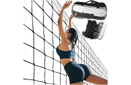 Rețea de volei pe plajă 9,5x1m – volei, badminton, tenis