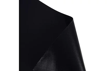 Bandă de umbrire pentru gard neagră – panou 450 g/m2 + cleme