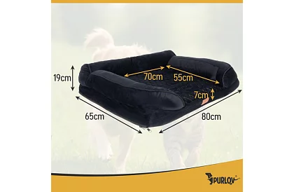 Pelec ortopedic 80 × 65 × 19 cm – M