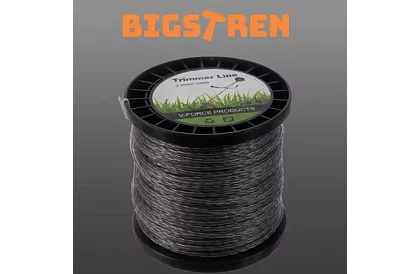 Fir strună de tăiere pentru motocoasă 2,4 mm x 100 m - întărită, răsucită