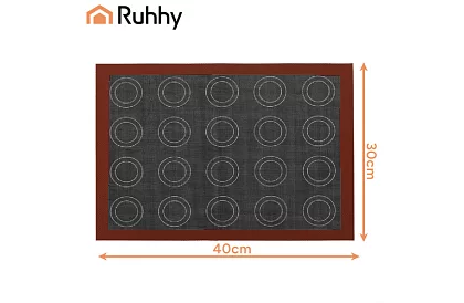 Saltea de copt din silicon, dublă față, 30x40 cm